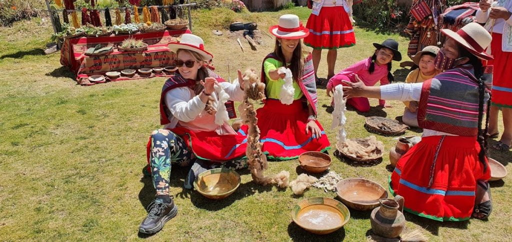 comunitary tour machu picchu viajes peru