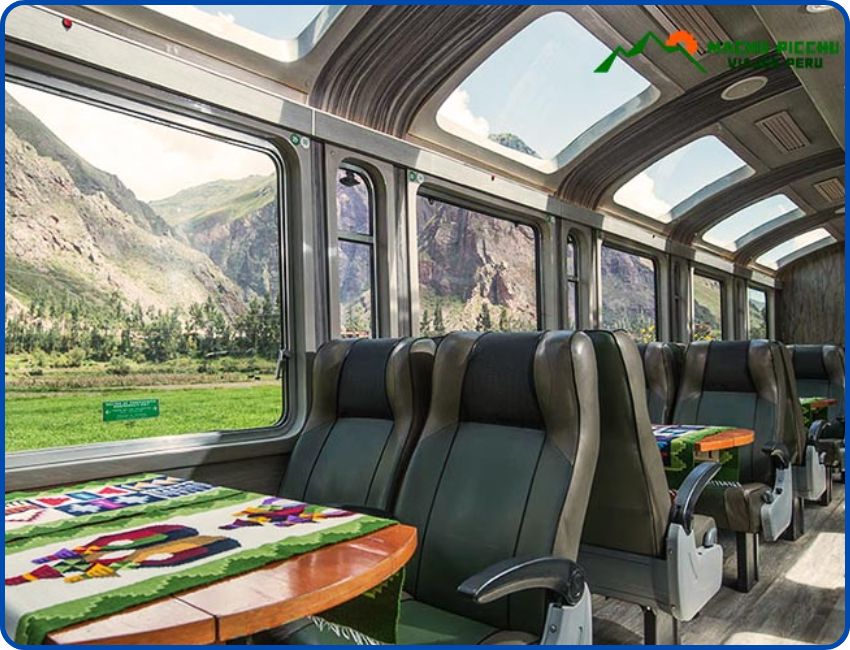 Trenes a Machu Picchu - precios y horarios - Vistadome Train Vistadome Train