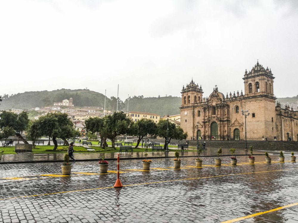 Cusco con lluvia