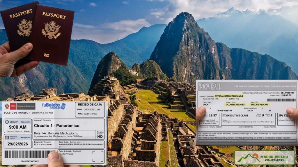 Boletos para Machu Picchu