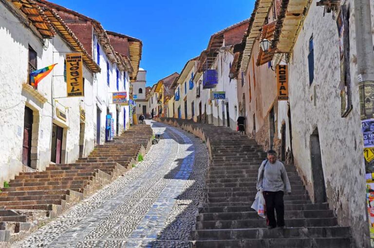 calles más importanrtes de cusco