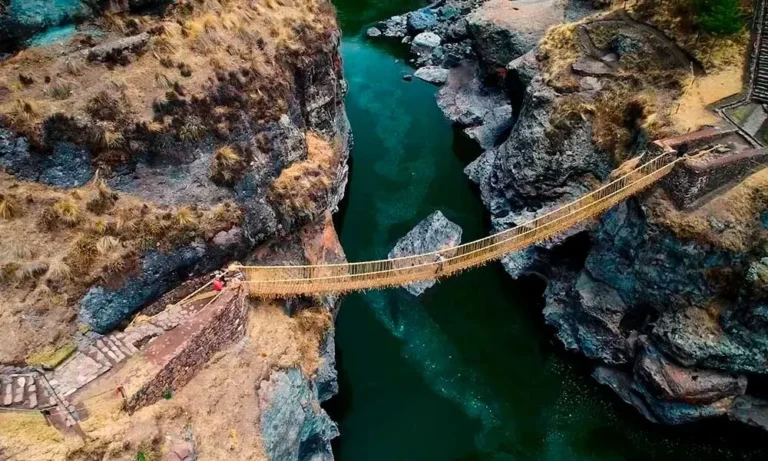 Inca Bridge of Queshuachaca