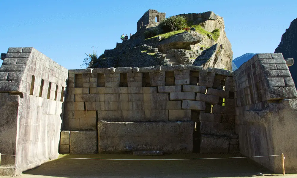 Sacred Rock of Machu Picchu: Meaning, Location, and Visit - templo sagrado Temple of the Sacred Plaza