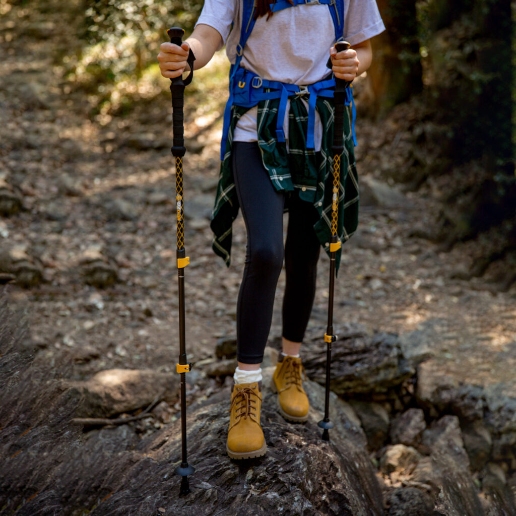 Qué llevar al Salkantay Trek: lista de equipaje completa - bastones trek Bastones de trek