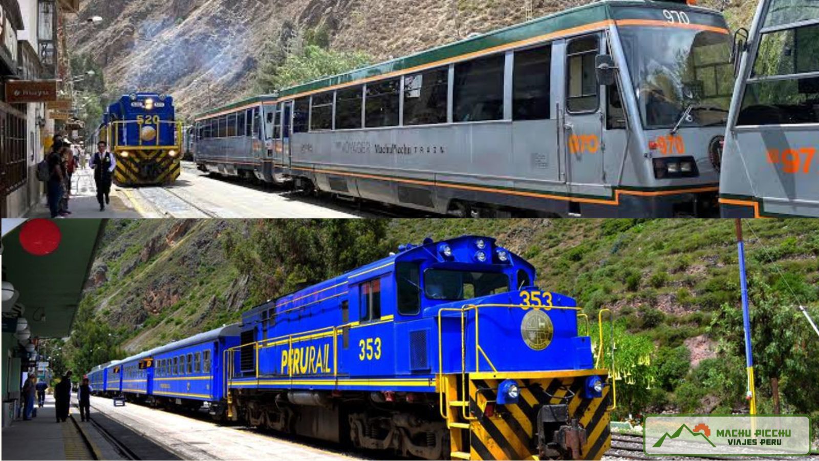 Trenes para Machu Picchu